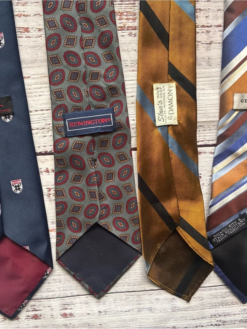 Classic Men's Vintage Silk Tie Bundle
